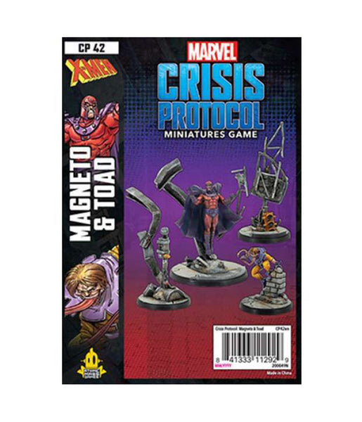 Marvel Crisis Protocol Miniatures Game Magneto & Toad