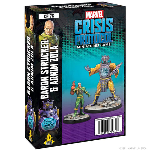 Marvel Crisis Protocol Baron Strucker & Arnim Zola