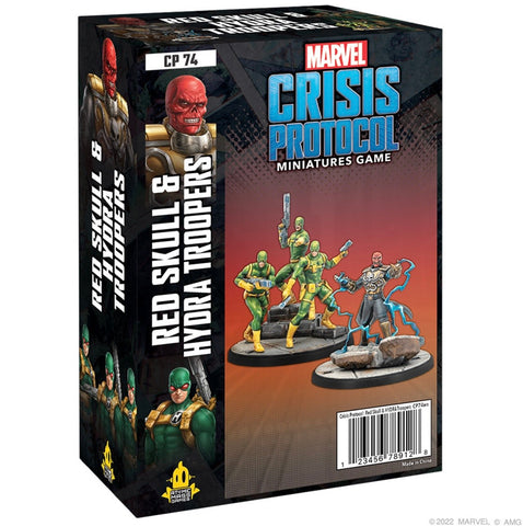 Marvel Crisis Protocol Red Skull & Hydra Troopers