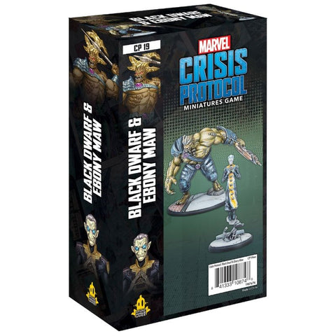 Marvel Crisis Protocol Miniatures Game Black Dwarf & Ebony Maw