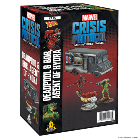 Marvel Crisis Protocol Miniatures Game Deadpool & Taco Truck