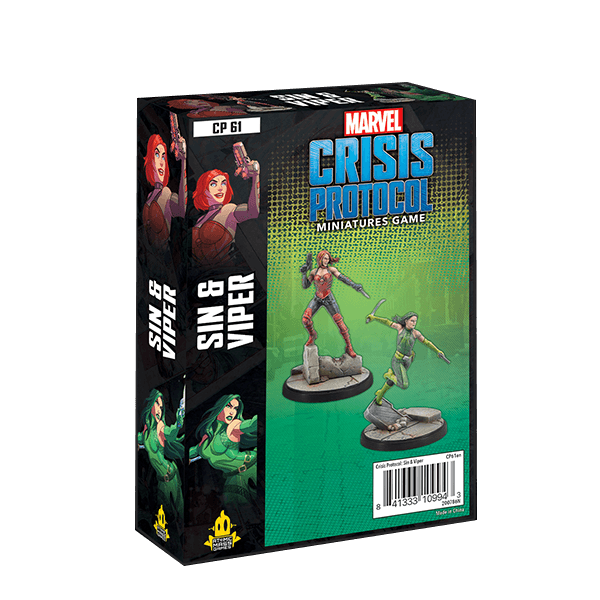 Marvel Crisis Protocol Miniatures Game Sin & Viper