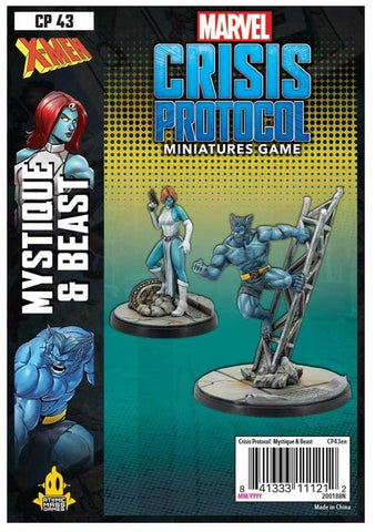 Marvel Crisis Protocol Mystique & Beast