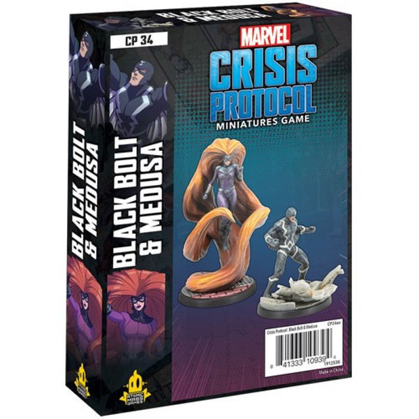 Marvel Crisis Protocol Black Bolt & Medusa