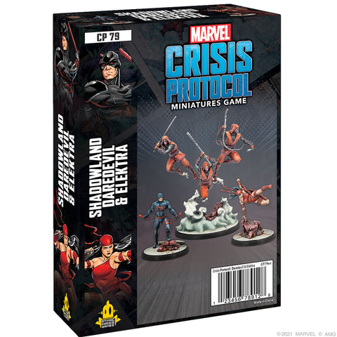 Marvel Crisis Protocol Shadowland Daredevil & Elektra