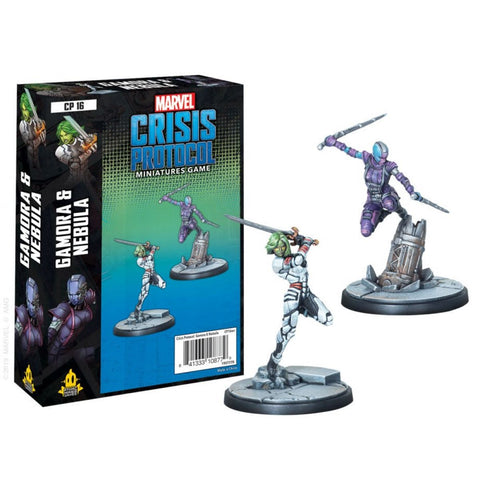 Marvel Crisis Protocol Miniatures Game Gamora & Nebula