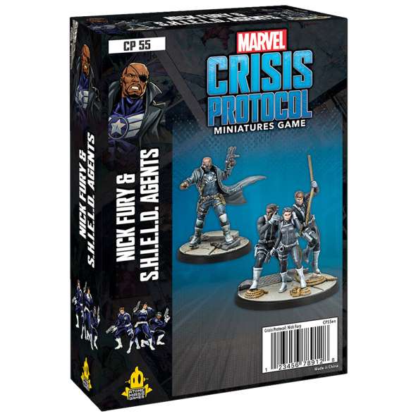 Marvel Crisis Protocol Nick Fury & S.H.I.E.L.D. Agents