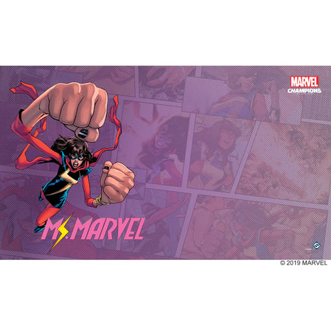 Marvel Champions Ms Marvel Game Mat