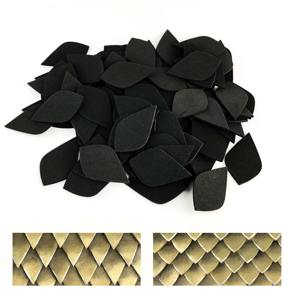 EVA Foam Scales - Style 2 - 100 Pack